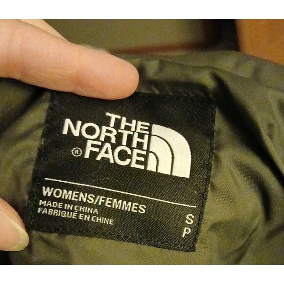 The North Face Gotham II 550 Down Fill Jacket Size Small Green Hood Puffer - Picture 5 of 10